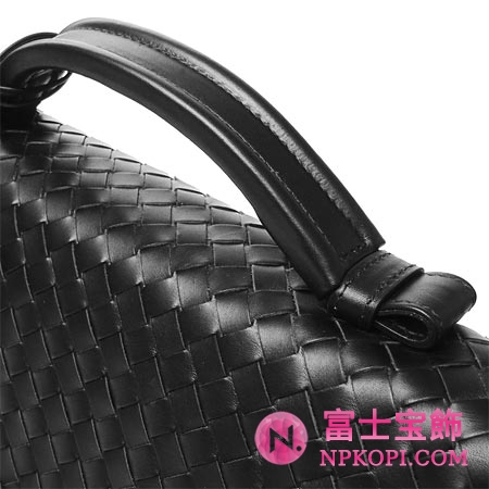 ボッテガヴェネタ/BOTTEGA VENETA/ レザーブリーフケース /ブラック122139 v4651 1000